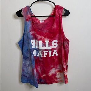 Buffalo Bills Mafia Tie-Dye Tank Top
